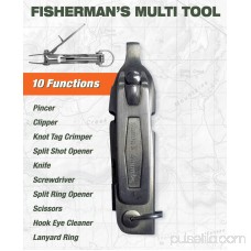 Walton’s Thumb Fisherman’s Multi-Tool Fly Fishing 10-in-1 Stainless Steel